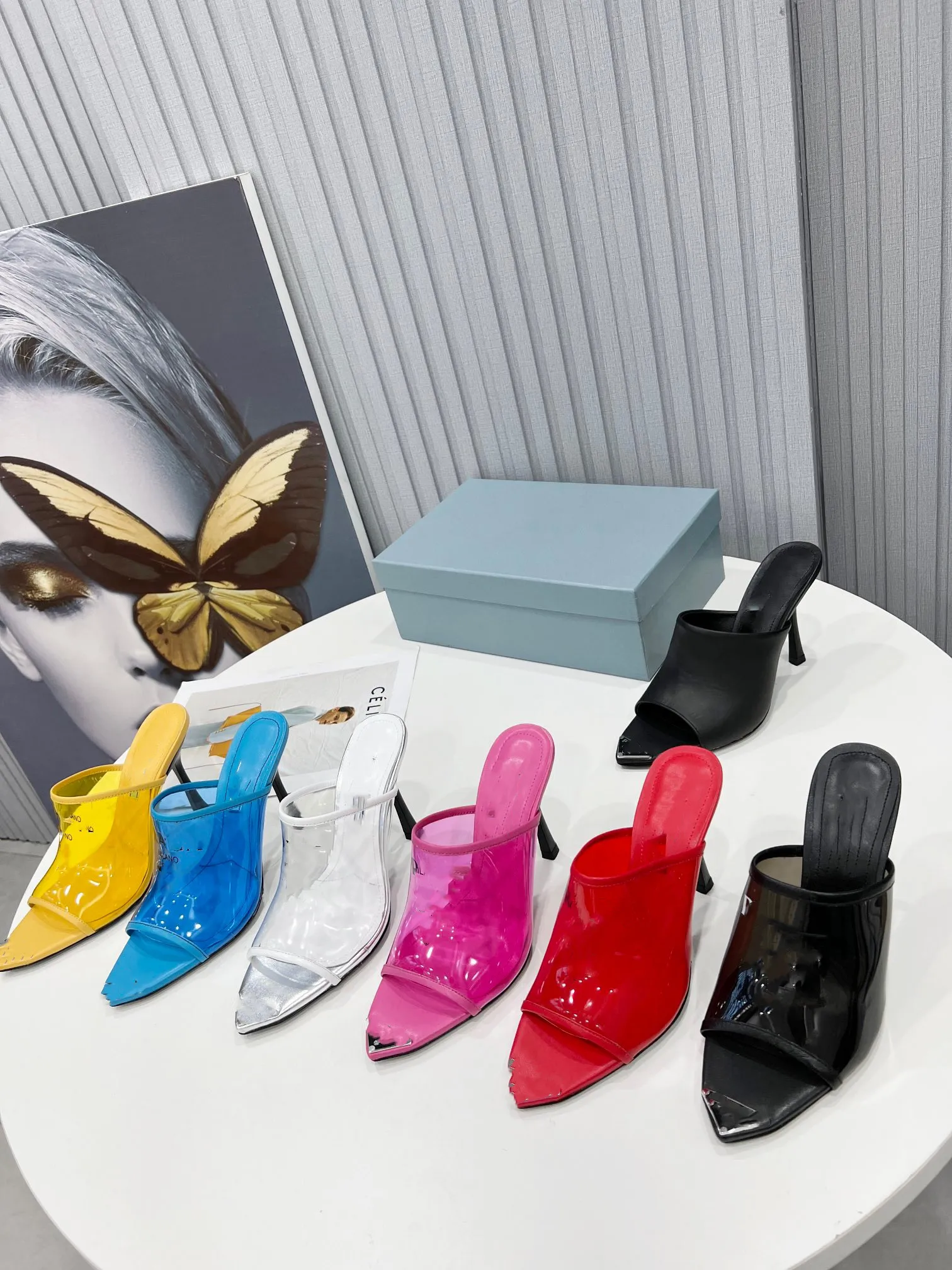 Clear dress sandals online