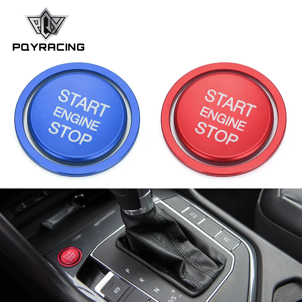 Kaufe Auto Motor Start Stop Taste Ring Zündung Abdeckung Trim Für VW Golf 7  MK7 VII GTI R Tiguan Jetta CC arteon Passat B8 Touareg T-roc