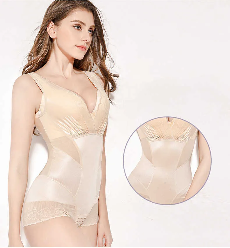 CXZD Women Slimming Underwear Shaper Recover Bodysuits Shapewear Waist Corset Girdle Waist Traine Push Up Vest Tummy Belly Body Shaper Waist Cincher (1)