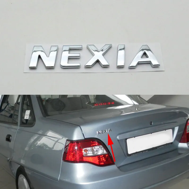 Для Daewoo Nexia эмблема задний багажник задний баллы на балкете автомобиля логотип буквы наклейки