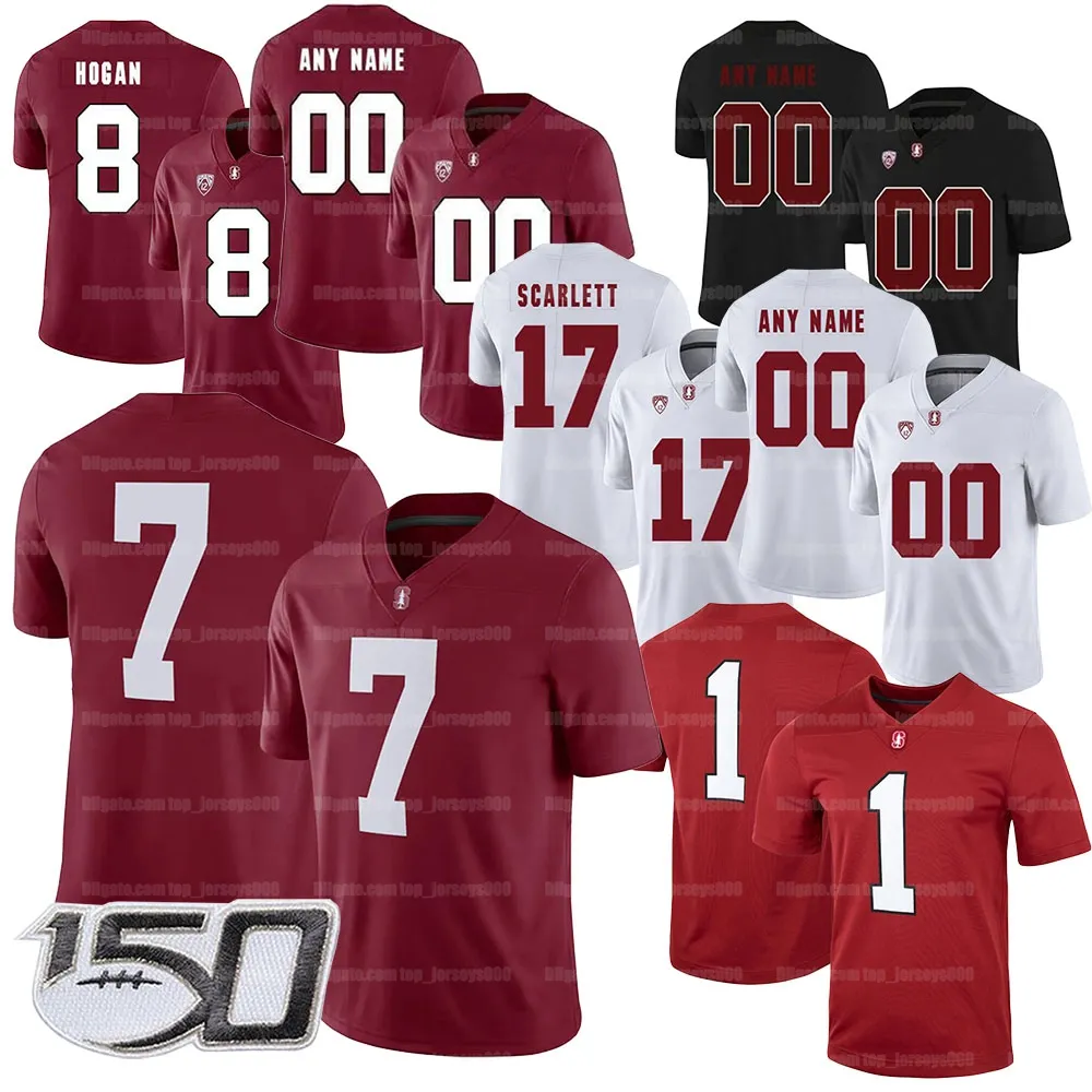 Maillot de football personnalisé Stanford Cardinal Nathaniel Peat Tanner McKee Austin Jones Elijah Higgins John Humphreys Ricky Miezan Christian McCaffrey Andrew Luck Ertz