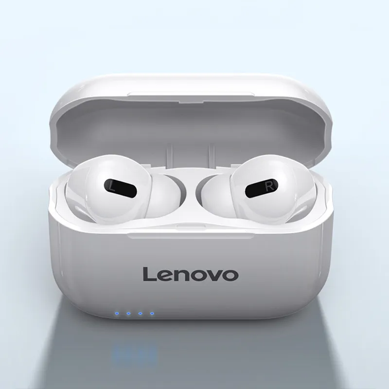 Bluetooth V5.0 Kopfhörer TWS In-Ear-Ohrstöpsel Wasserdichter und geräuschreduzierender kabelloser Kopfhörer mit 250 mAh Power Bank Headset für IOS/Android/Tablet