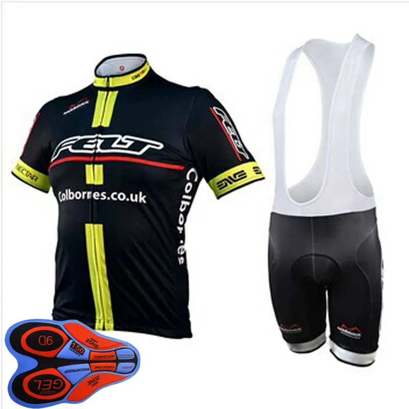 Equipe Team Ropa Ciclismo Respirável Mens Ciclismo De Manga Curta Jersey Bib Shorts Set Summer Road Road Roupas Roupas Ao Ar Livre Bicicleta Uniforme Sports Terno S210050587