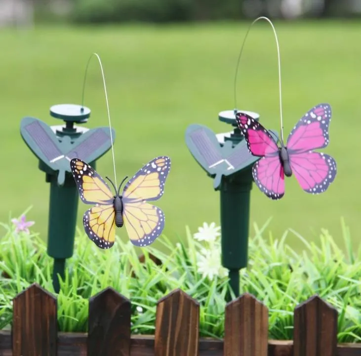 Dancing Solar Garden Butterflies Hummingbird Vibrant Yard Decor Fluttering Birds From Springfang 2.51 DHgate.Com