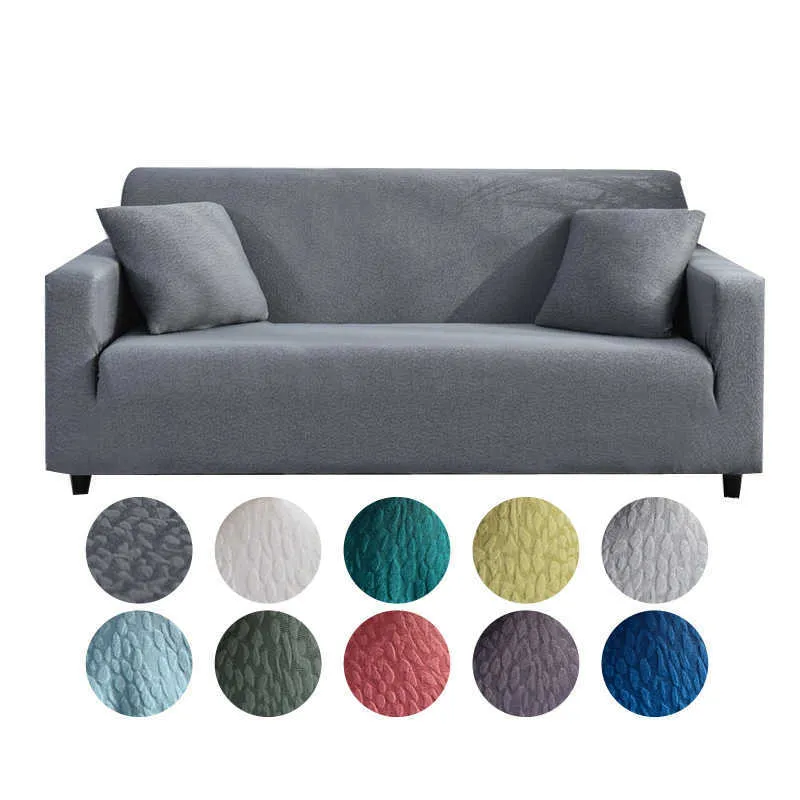 Schonbezüge Sofabezug für Wohnzimmer Couch Stretch Sectional Elastic L-Form Sessel Deep 4size 210723