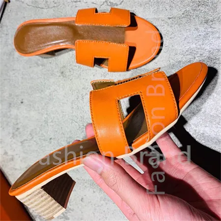 2021 Ny Paris Designer Socialite Stitche Slipper Kvinnor Real Leathr Slides Calfskin Sandls Chunk Slipers Designers Skor Box