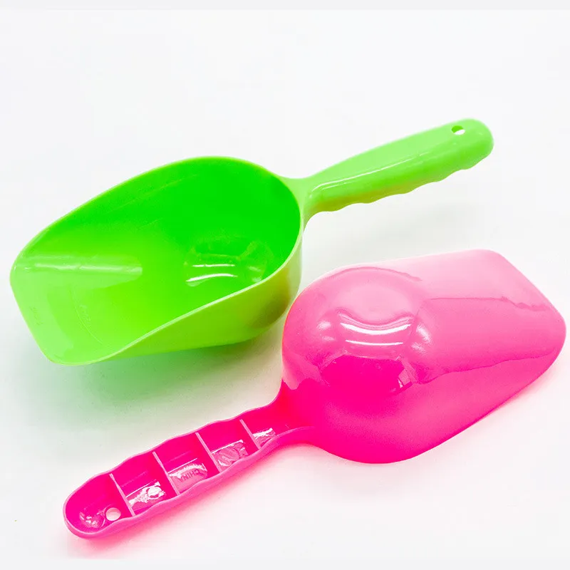 Pet Dog Spoon Puppy Cat Bird Ferret Rabbit Food Feeder Scoop Shovel Spade Dishes Tool yq01124