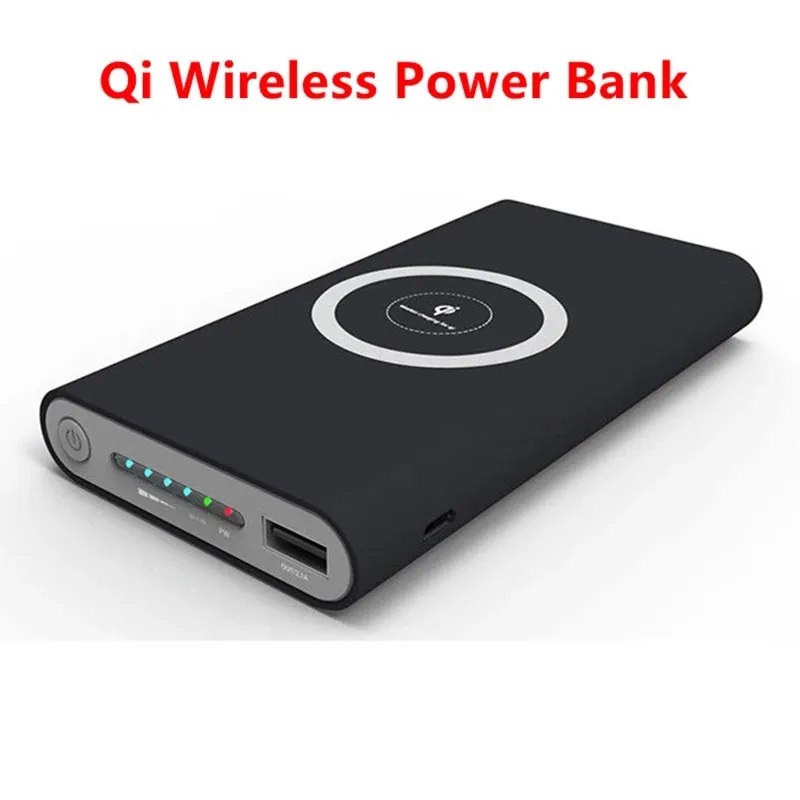 30000mAh 무선 전원 은행 Qi 휴대용 배터리 충전기 삼성 Xiaomi 전원 은행 휴대 전화 PowerBank