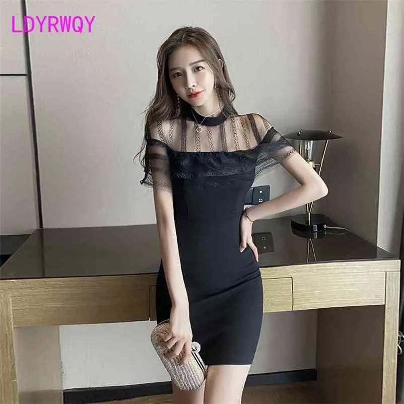 LDYRWQY Summer Low Cut See Through Mesh Stitching Bag Hip Ladies ...