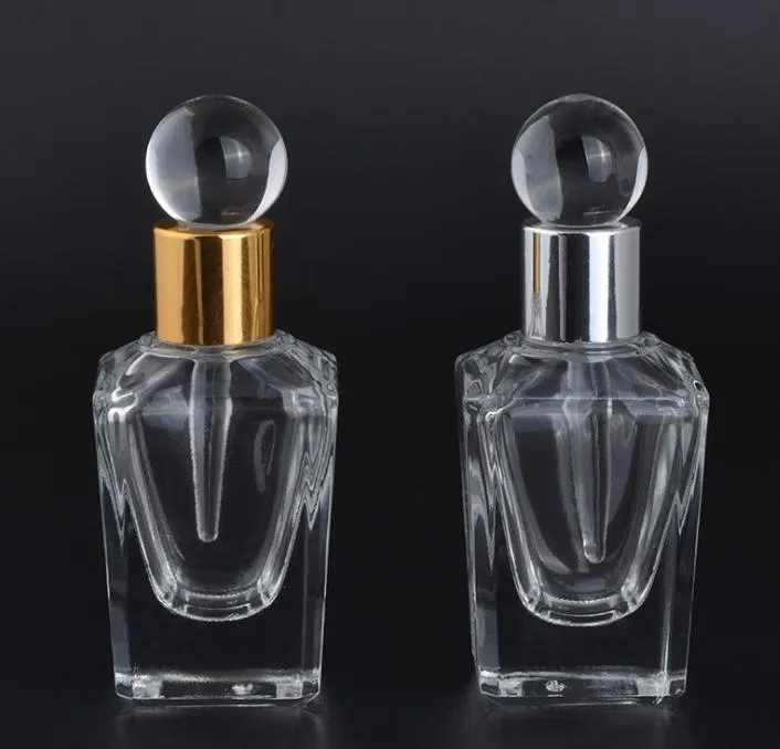 Flacon compte-gouttes vide et rechargeable de 17ml, flacon de parfum en verre Vintage, portable, cadeau pour dame, 2021