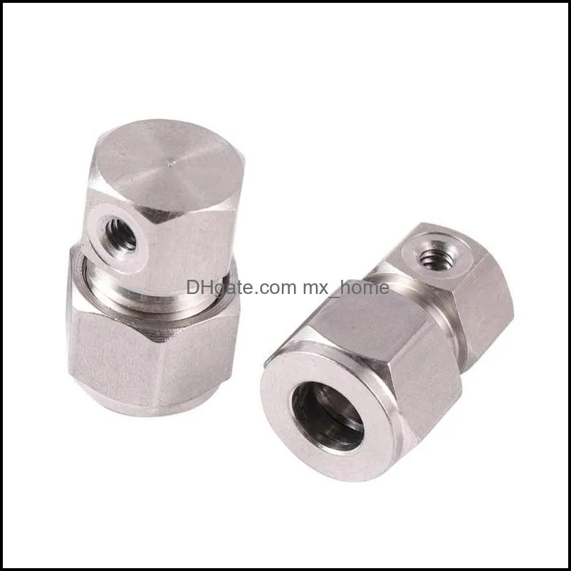 Watering Equipments High Pressure Atomization System Non-Slip Lock End Cap Connector 3/8 Water Pipe Fitting 3/16