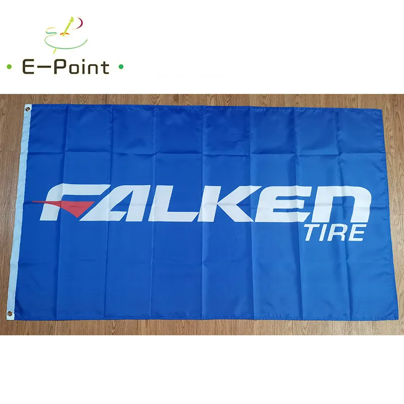 Японский флаг Falken Tire 3*5 футов (90 см * 150 см) полиэстеровые флаги, украшение для баннера, летающий дом и сад, праздничные подарки