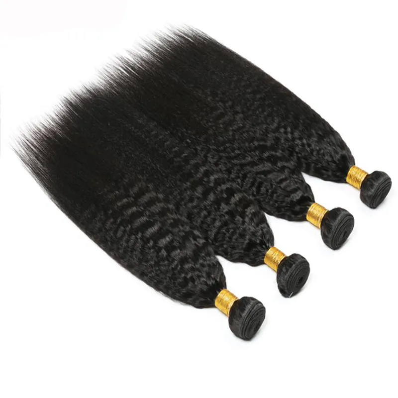 ブラジルのバージンレミーヒューマンヘアウィーブバンドル100g/バンドルキンキーストレートカーリーボディウェーブ14-36インチ卸売髪の横糸