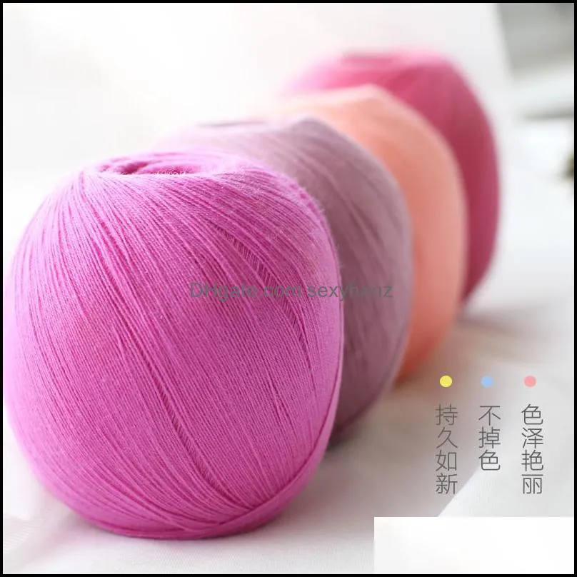 Yarn 300g Baby Super Thin Hand Woven Fabric Superfine Merino Wool Soft Traditional Regression