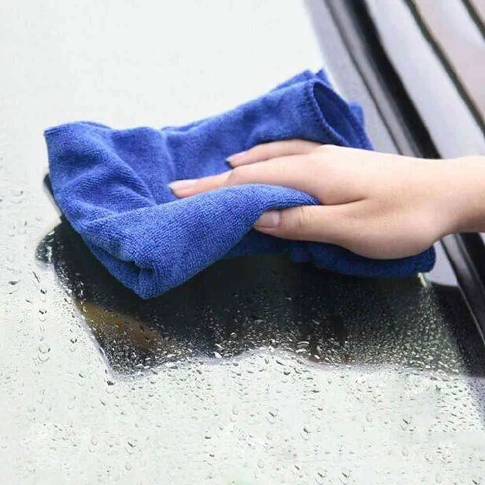 50st mjuk hushållsduk duster bil tvättglas hem rengöringsverktyg mikrofiber handduk207q