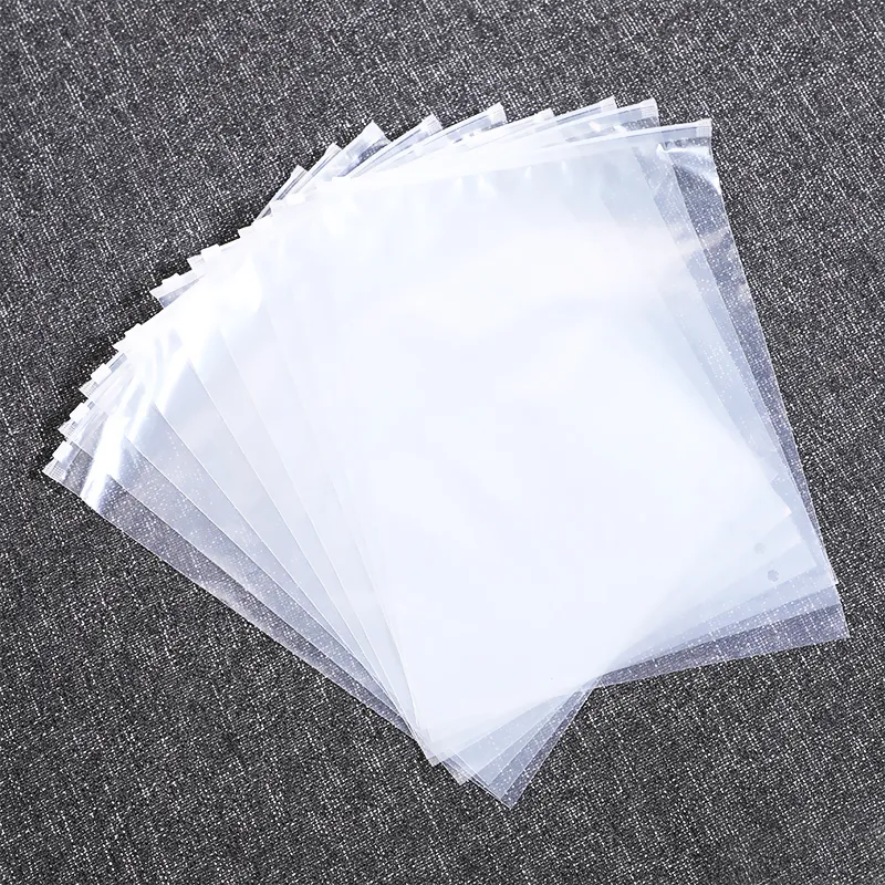 50 pcs/lot sacs d'emballage à fermeture éclair transparents vêtements refermables Poly plastique vêtements marchandises sacs à fermeture éclair pour navire vêtements chemise Jeans