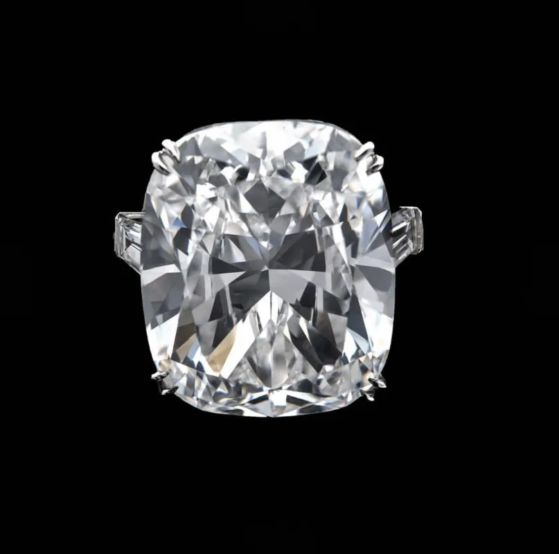 Klaster pierścienie Luksusowe 925 Sterling Silver 5CT Poduszki Cut White Topaz Gemstone Zaręczyny Ślubne dla Kobiet Biżuteria Symulowany Diament