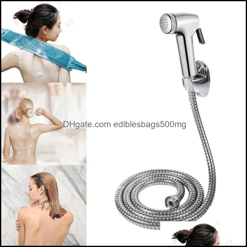 Bathroom Shower Sets Bidet Cleaning Faucets Set Portable Sprayer With Spring Hose & Holder