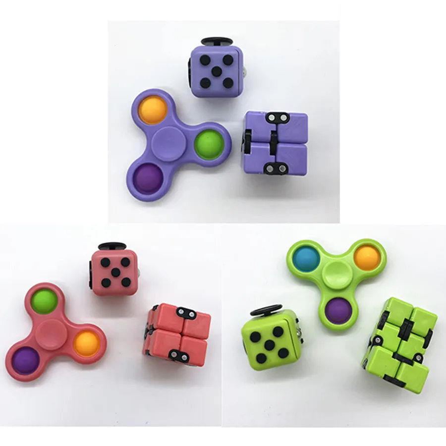 Magic Bean Cube Rotatif Doigt Fidget Puzzle Jouet Handheld Spinner Stress  Anxiété Soulagement Jeu De Balle Jouets Sensoriels Panier De Pâques  Stuffers Du 2,96 €