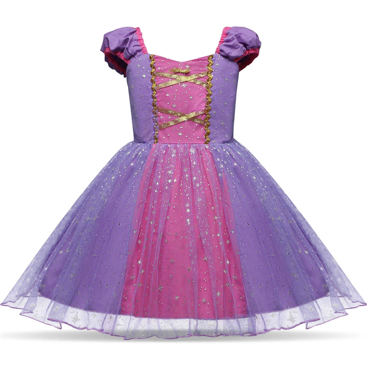 Halloween Longo Cabelo Princesa Vestido Sophia Lope Princesa Dress Children Dress Poncho Skirt