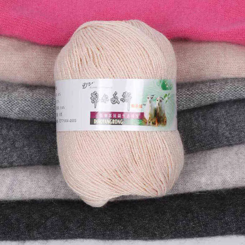 1pc 50g Alpaca Yarn Wool Cashmere Yarn Crochet Threads