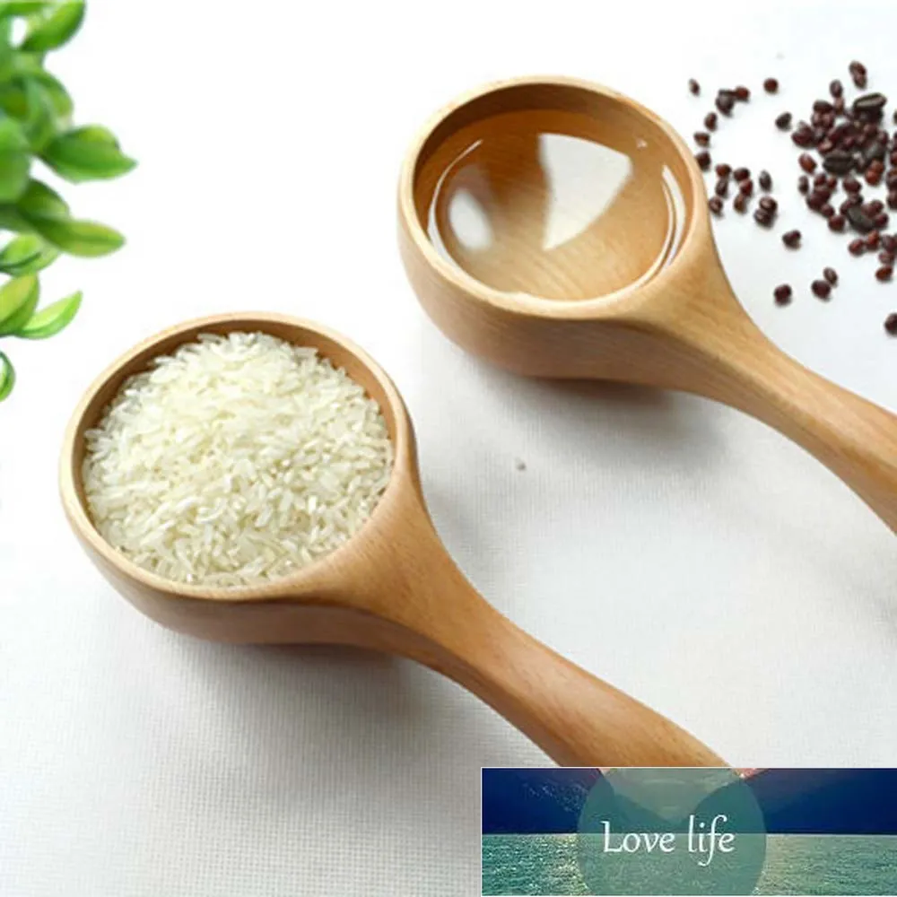 Japan stil bärbar träsked ris scoop bastu vatten ladle bad köksredskap verktyg som mäter multifunkti