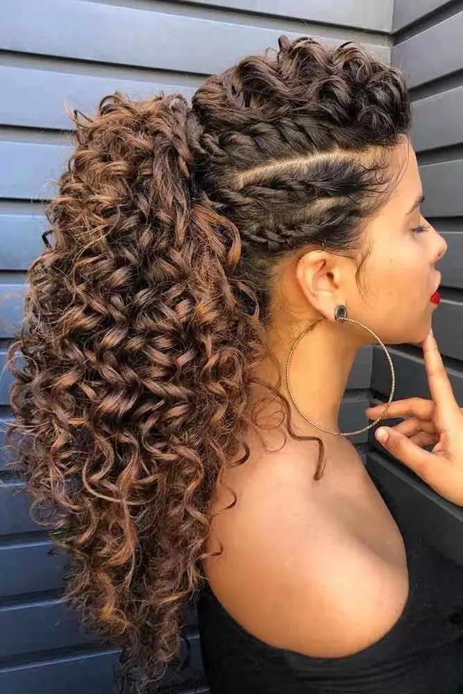 9A Brazilian Hair Curly Braid Ponytail With Two Combs, 140g Clip In  Extension, Brown Black Drawstring Ponytail From Divaswigszhouli, $60.61 |  DHgate.Com