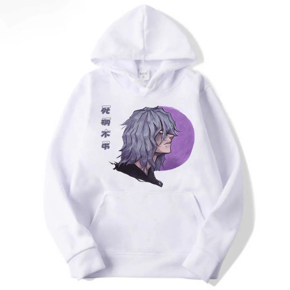 Drucken Hoodies Sweatshirts Harajuku Anime Kleidung Mode Hülse Sportswear Hoodie Unisex Casual Sweatshirts H0910