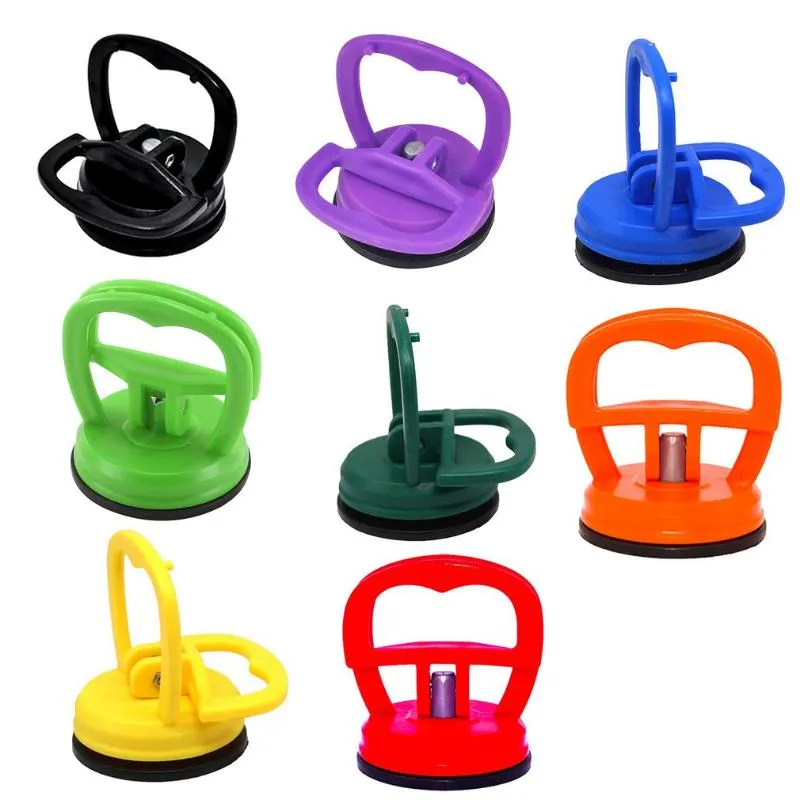 Profesyonel El Aracı Setleri 8 Renkler Dent Onarım Kiti ABS Kauçuk Taşınabilir Çektirme Üstyapı Paneli Vantuz Küçük Dents için Uygun