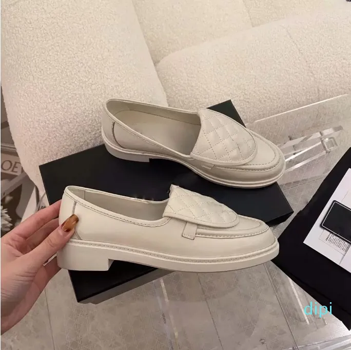 2021New spring luxury women's loafers, good quality designer dress shoes, fashion designer loafers size 35-40