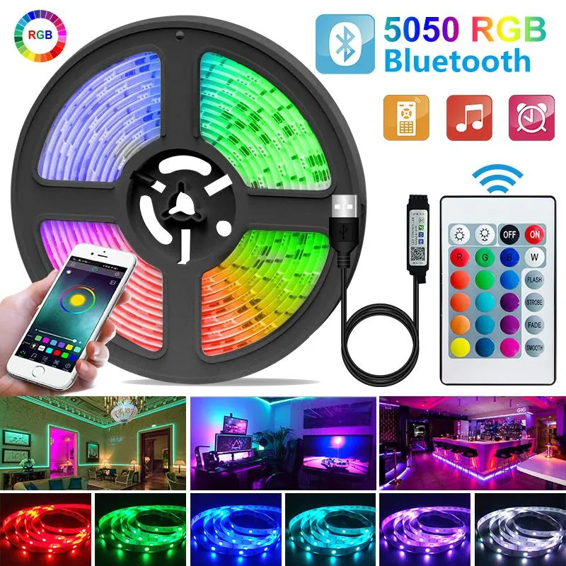 Paski Govee Smart LED Strip Lights, diody LED, 16 milionów kolorów zmieniających się dzięki kontroli aplikacji i synchronizacji muzyki do domu, kuchni, telewizji, imprezy