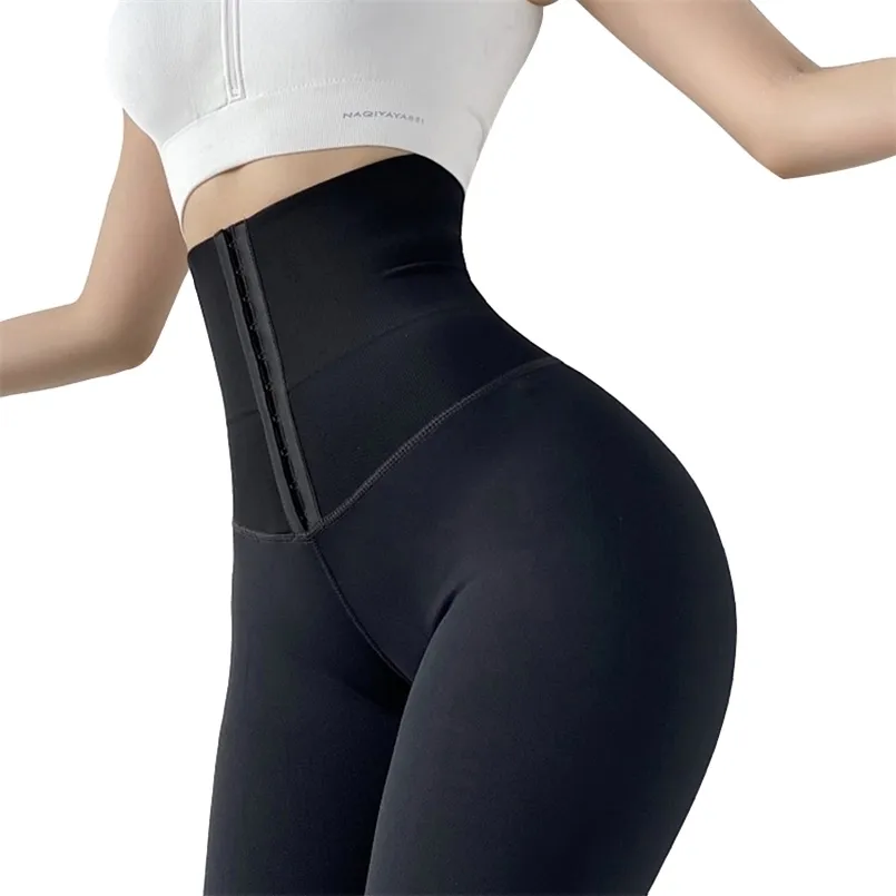 Kvinnor Legging For Fitness High Waist Leggings Push Up Sports Sexiga Slim Black Pants Workout Gym Kläder 210925