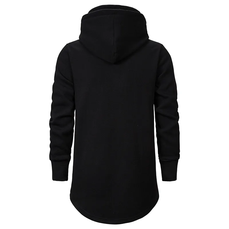 Long length hotsell hoodie mens