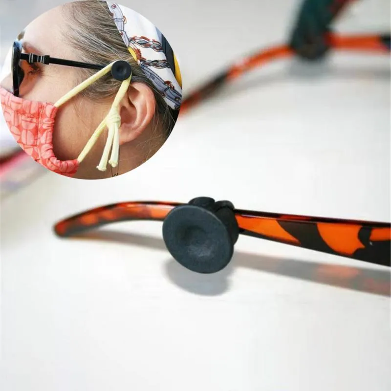 Maskenriemen Vermeiden Sie Le Ear-Werkzeuge Maske und Brillen-Rahmen-Zubehör-Extender, Lanyards Brillen-Kordeln Seil Protectohren Komfortable Sonnenbrillen Rutschfeste Haken tragbar