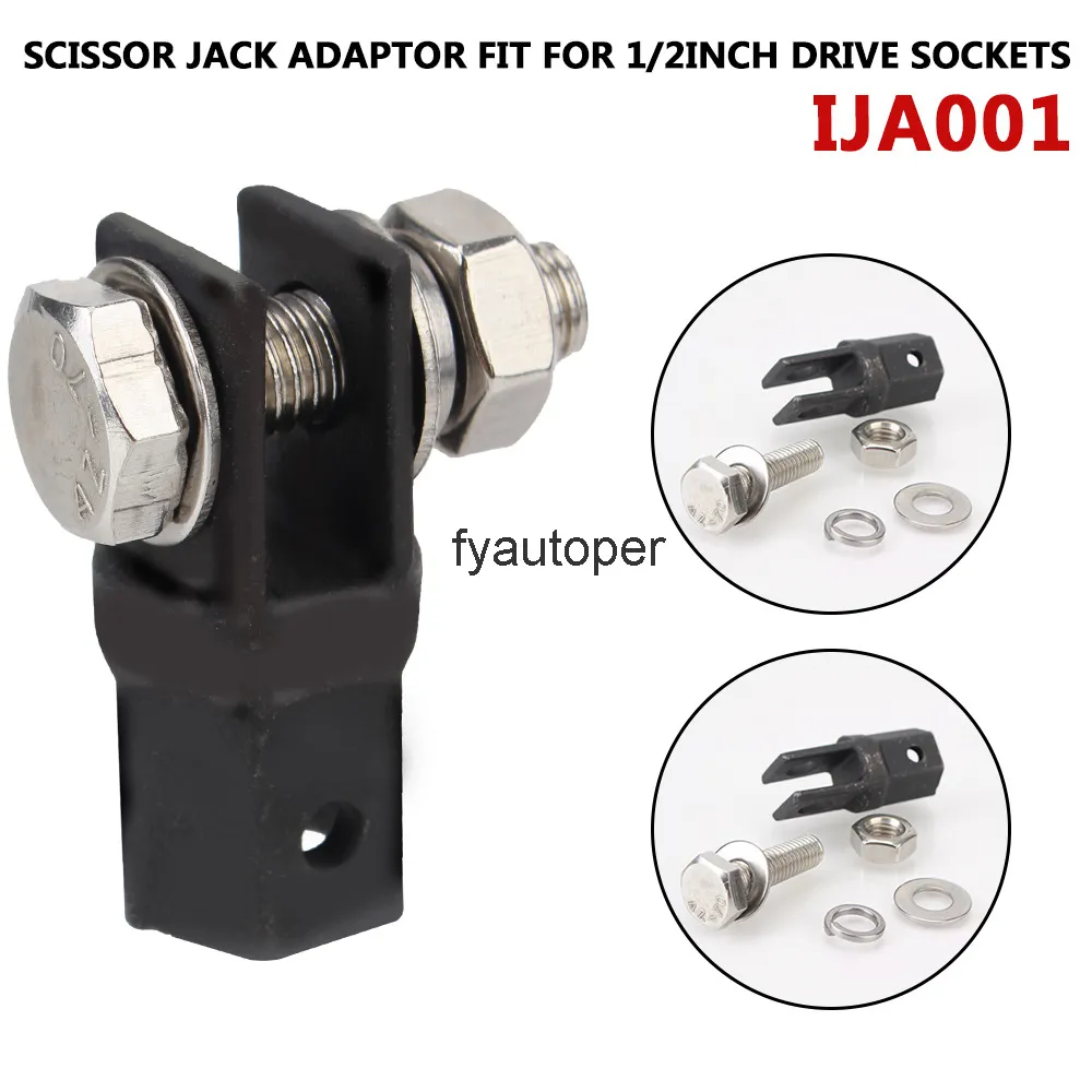 Use with 1/2 Inch Drive or Impact Wrench Tools Car Accessories Scissor Jack Adaptor Jacks Lifting Equipment