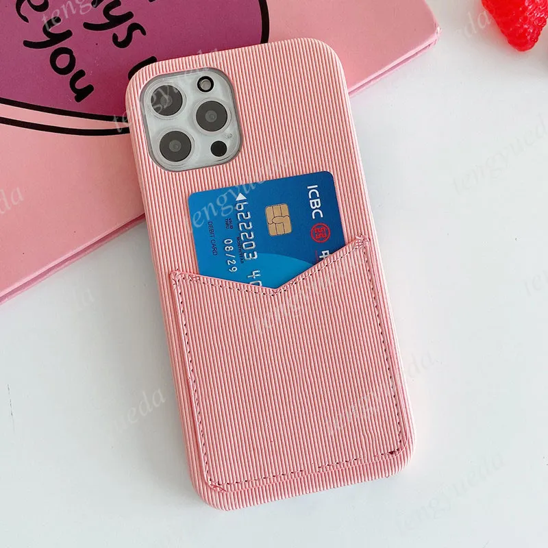 iPhone 11 12 13 14 15 Pro Max 11Pro XS XR XSMAX Designer Ambossed Leather Card Holder Samsung S22 S21 S20 S23 Ultra