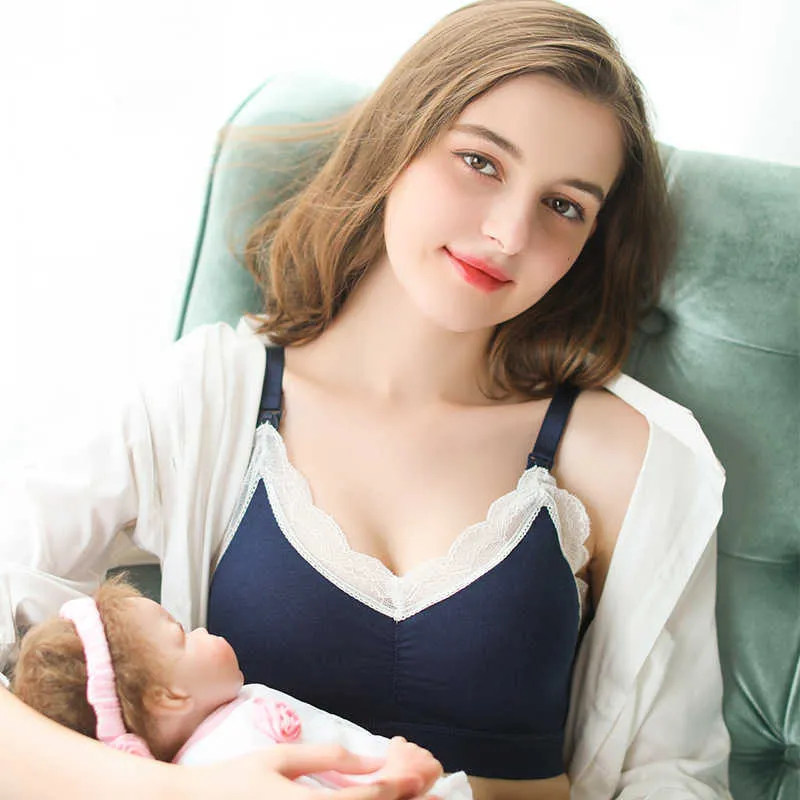 Wireless Maternity Nursing Bras Breastfeeding Bra For Pregnant Women  Pregnancy Underwear Cheap Wire Free Breast Feeding Bra Y0925 From 9,05 €