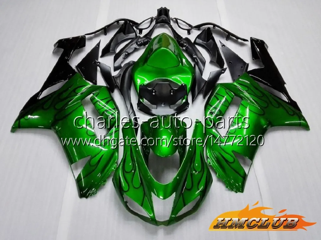 Blue Black 2013 Ninja 650 Fairings For Kawasaki Ninja ZX 636