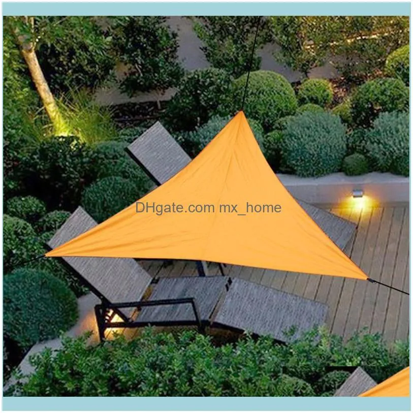 Summer Sun Shade Sail Outdoor Awnings Triangle Shelter Sunshade Tent Canopy Garden Patio Pool Awning Camping