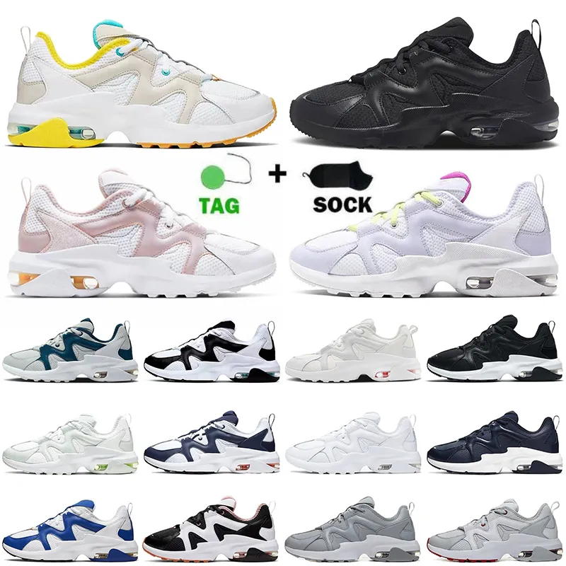 2022 Top Fashion Graviton Lea Hombres Mujeres Running Shoes Black White Pink Moon Game Royal Navy Blue Court Purle Cream Beige Designer Deportes Deportes Sneakers