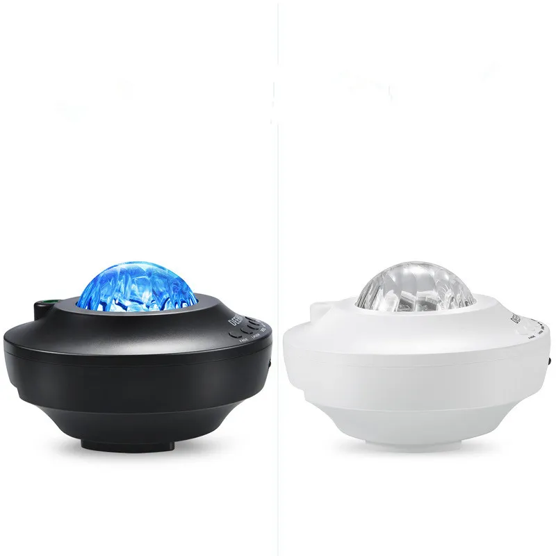 Proiettore Luci Oceaniche Con Altoparlante Bluetooth – Luce Notturna Ricaricabile Per Camera Da Letto E Bambini - 3