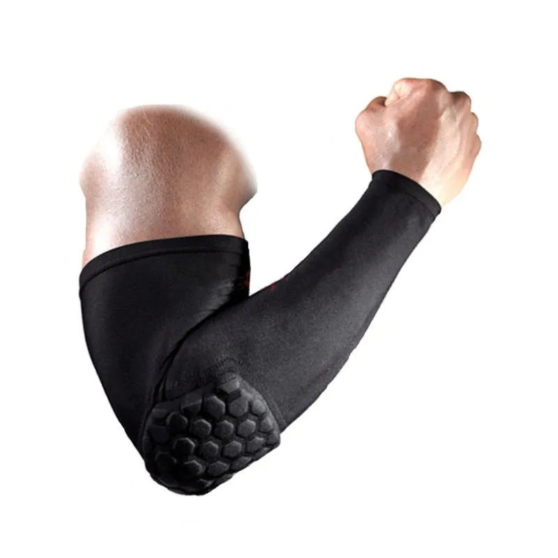1pc arm sleeve armband elbow support Basketball Arm Sleeve Breathable  Football Safety Sport Elbow Pad brace protector - AliExpress