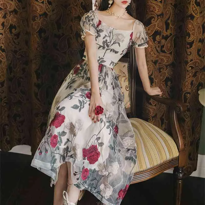 a line flared dress with sleeves Nox Anabel T133 Backless Tiered Homecoming Dress Baby Pink / 8 main image 0