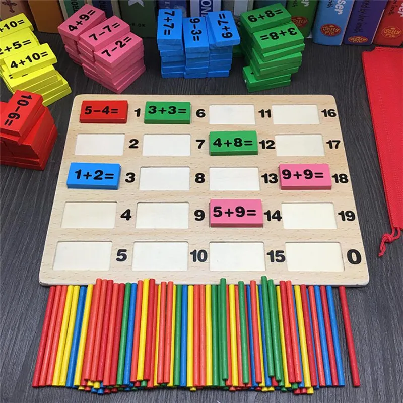 Jogo de dados para crianças, Matemática Montessori, Brinquedos