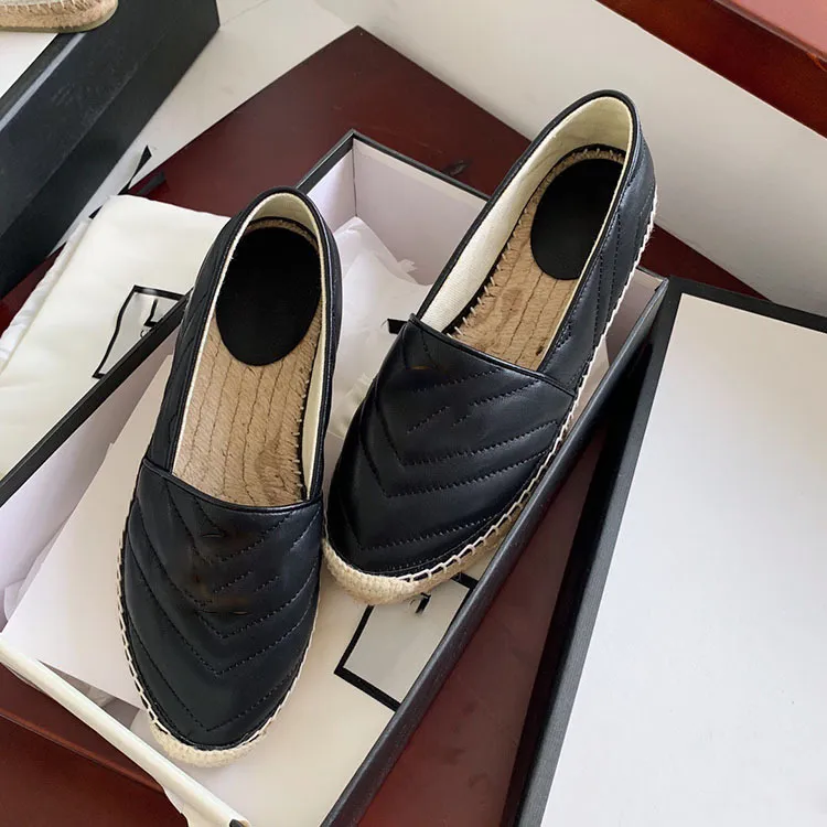 Kvinnor espadrilles skor platt äkta läder skor kvinna casual loafers topp kvalitet vår höst stor storlek 35-41