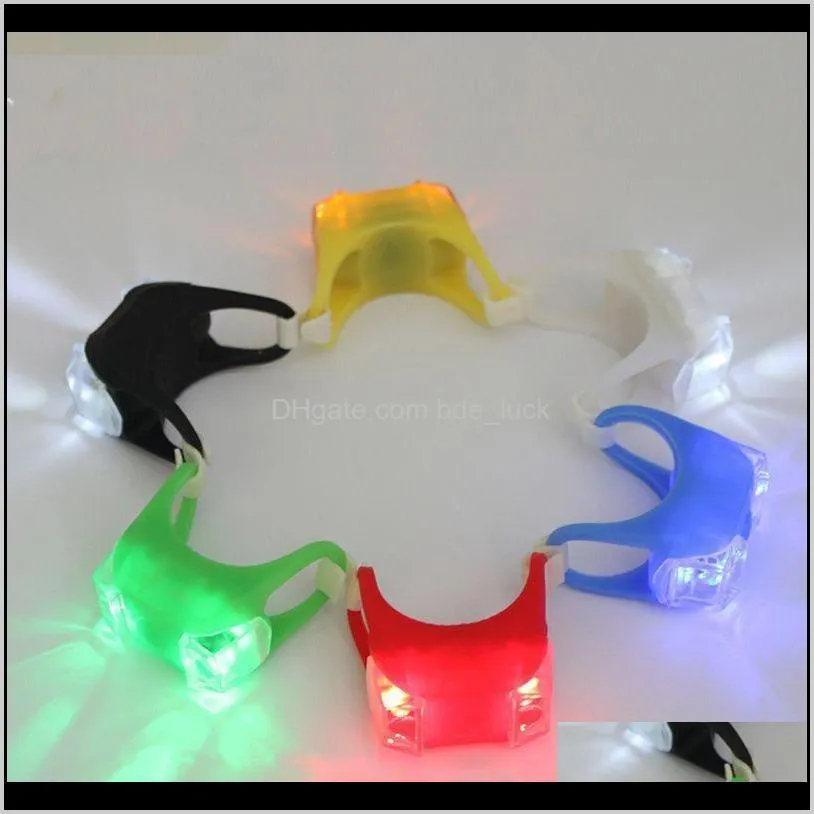 Baby Stroller Night Light Waterproof Silicone Caution Lamp Outdoor LED Flash Remind Parts & Accessories