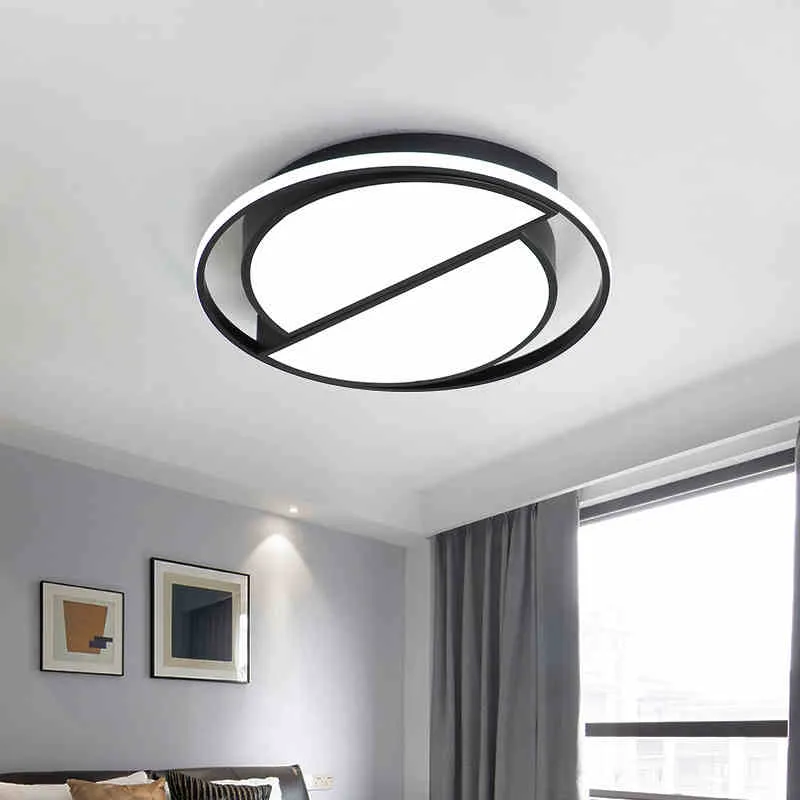 Nordisk minimalistisk entré Hall Kreativ liten takljus Postmodern Lights Luxury Aisle Lamp Form Acrylic LED inomhuslampor
