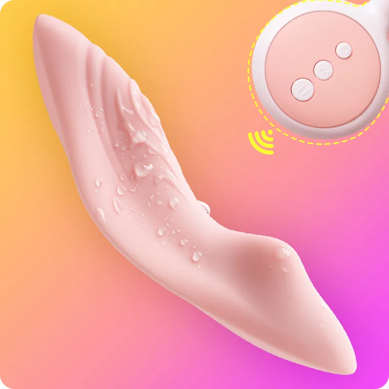 Tragbare Klitoris Vibrator Silikon Dildo Erwachsene Sex Spielzeug Für Frauen Schmetterling Vibratoren Weibliche G-Punkt Drahtlose Fernbedienung