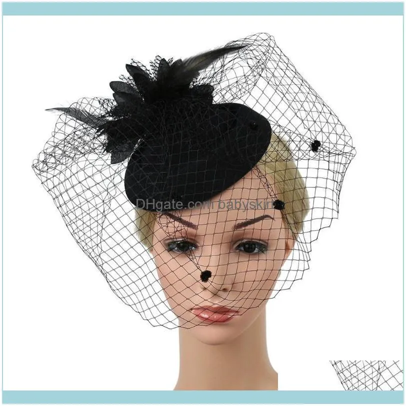 Accessories Fascinators Hats Pillbox Hat Cocktail Party Headwear For Girls And Women Design Selling1