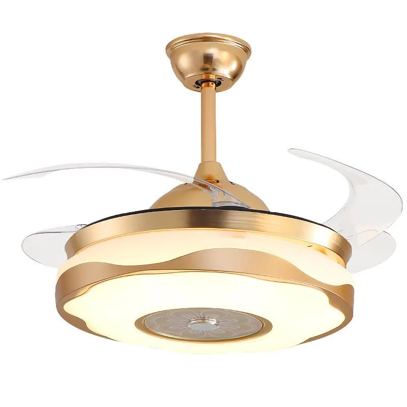 Plafondventilatoren Noordse luxe fan lamp slaapkamer decor modern voor woonkamer ventilador de techo bc50dd